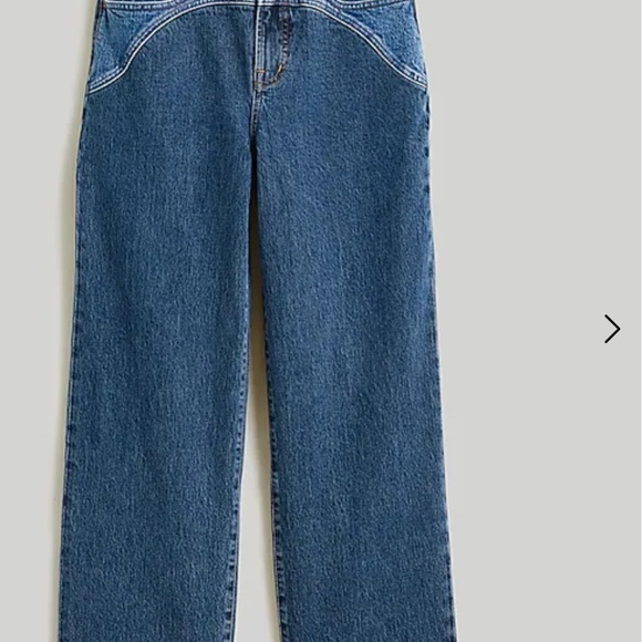 Madewell The Perfect Vintage Wide Leg Crop- Yole Edition- Sonoma wash - Picture 3 of 8